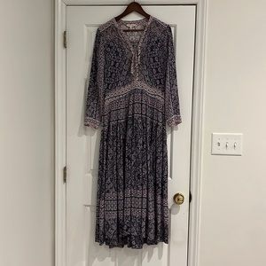 Rebecca Taylor sheath maxi dress
